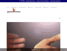 Tablet Screenshot of immanuelpracticum.com